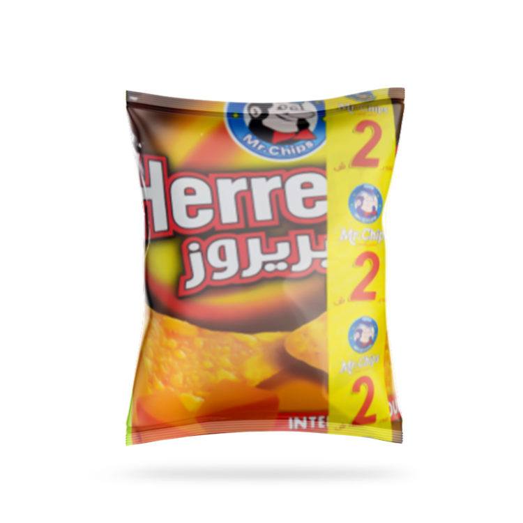 Mr.Chips Tortilla Nacho Cheese 75g