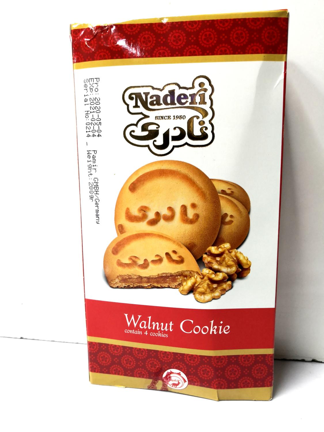 Naderi Walnut Cookie 200g
