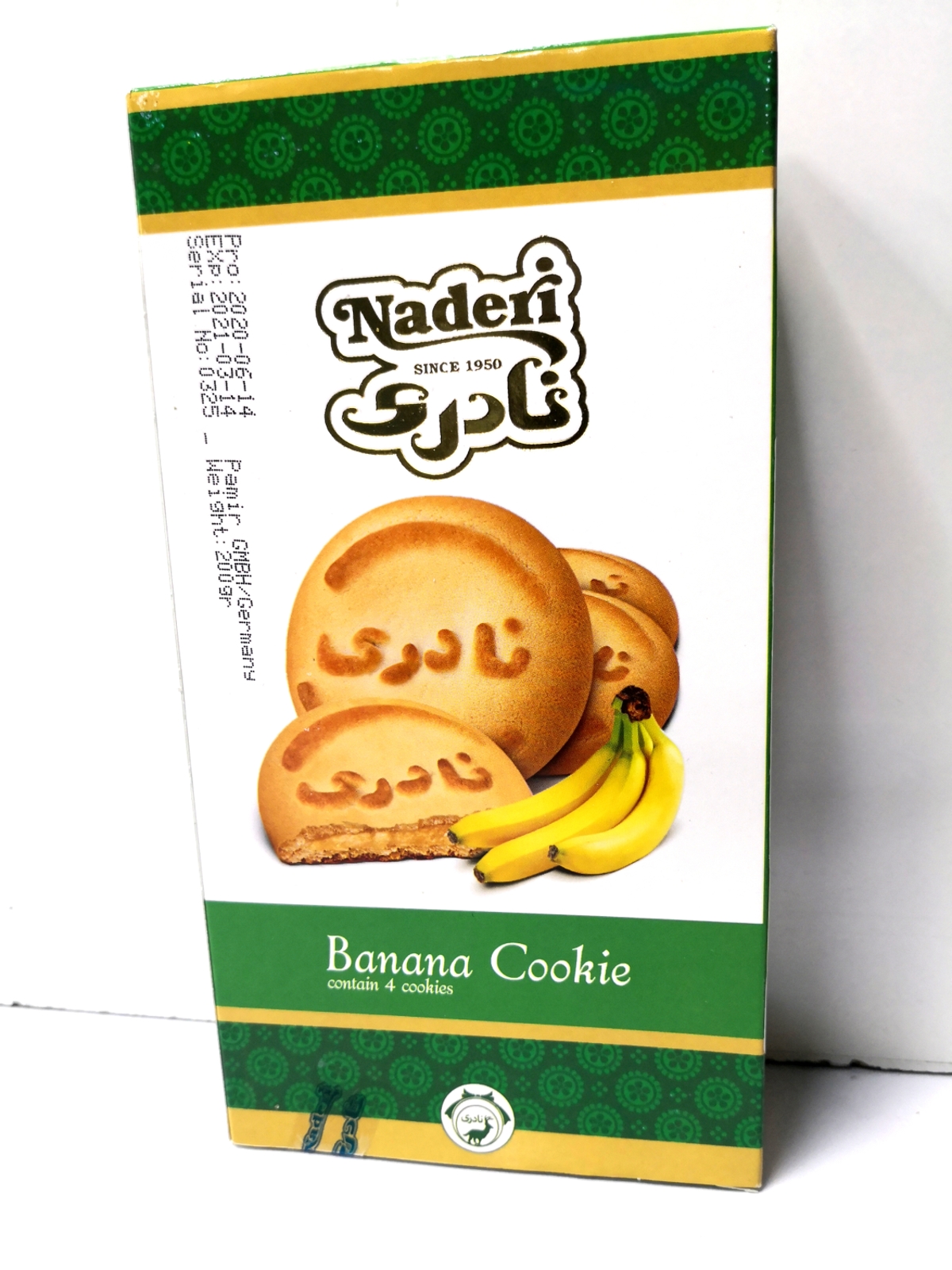 Naderi Banana 200g