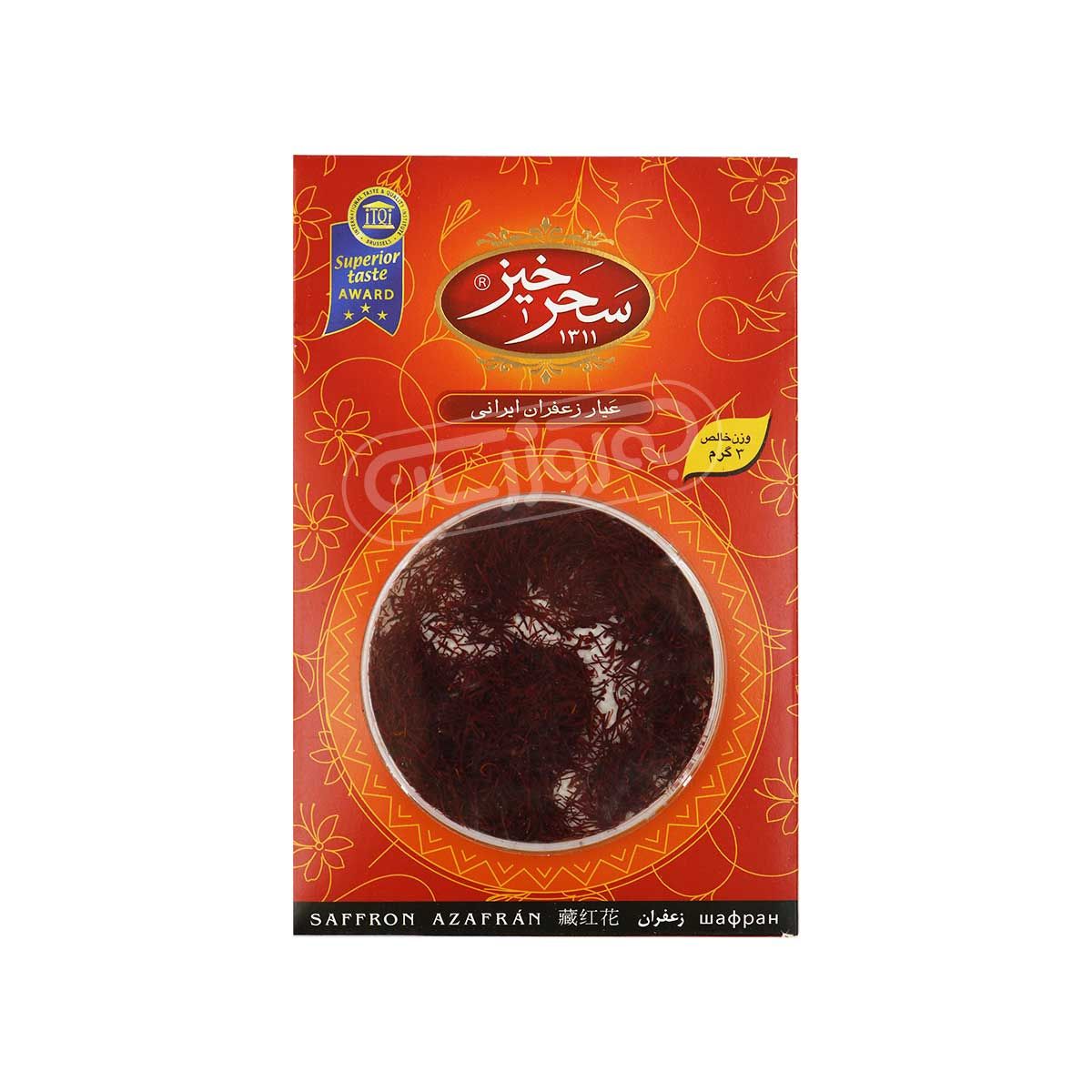 سحرخیز زعفران سرگل 3 گرمی