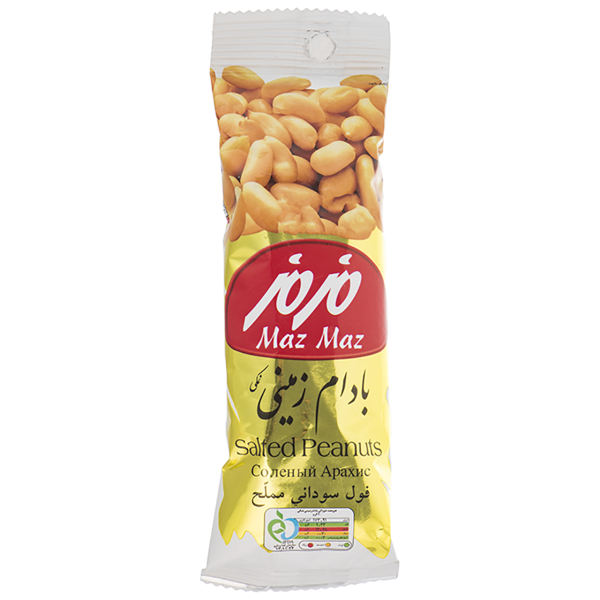 بادام زمینی نمکی مزمز SULTED PEANUTS