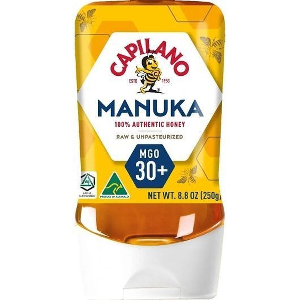 Capilano MGO 30 Plus Raw And Unpasteurized Manuka Honey, 8.8 Ounce -- 10 Per Case
