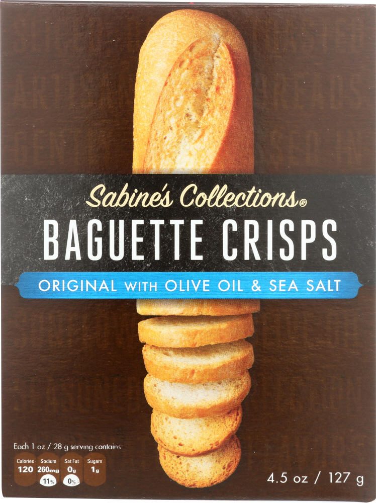 Sabine's Collections Baguette Crisps - Original Olive Oil 4.50 Oz