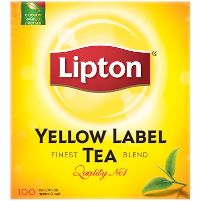 Lipton Yellow Label Tea 200g X100 B/s