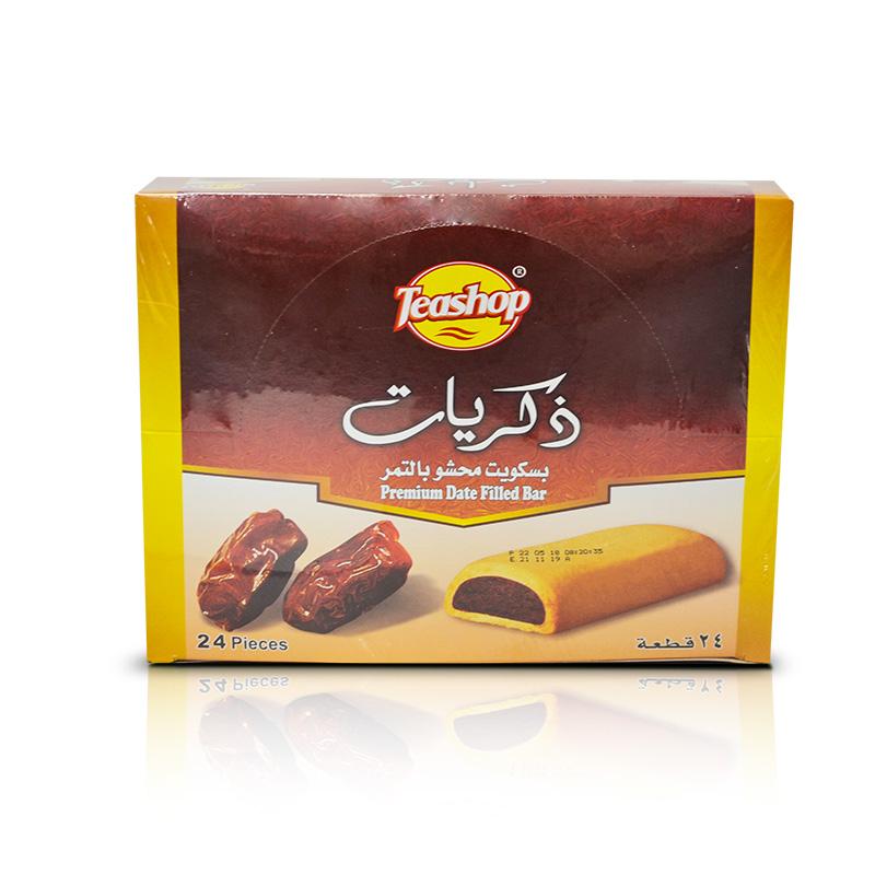 Tea-shop Date Filled Cookies Bar 540g