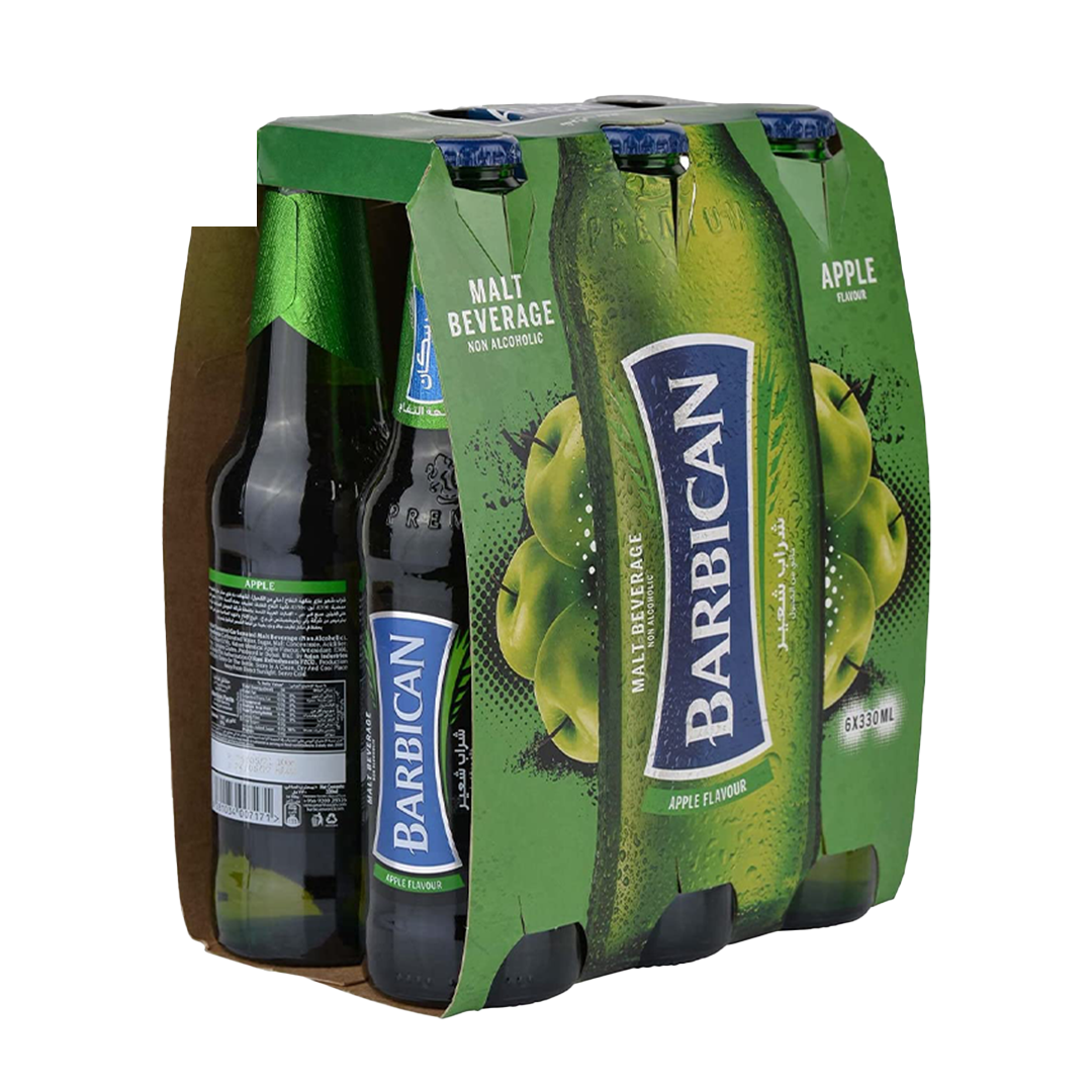 Barbican Malt Beverage Apple Flavor 6 X 330ml