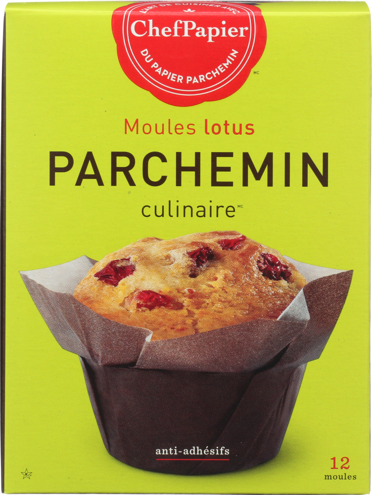 PaperChef Parchment, Culinary, Lotus Cups