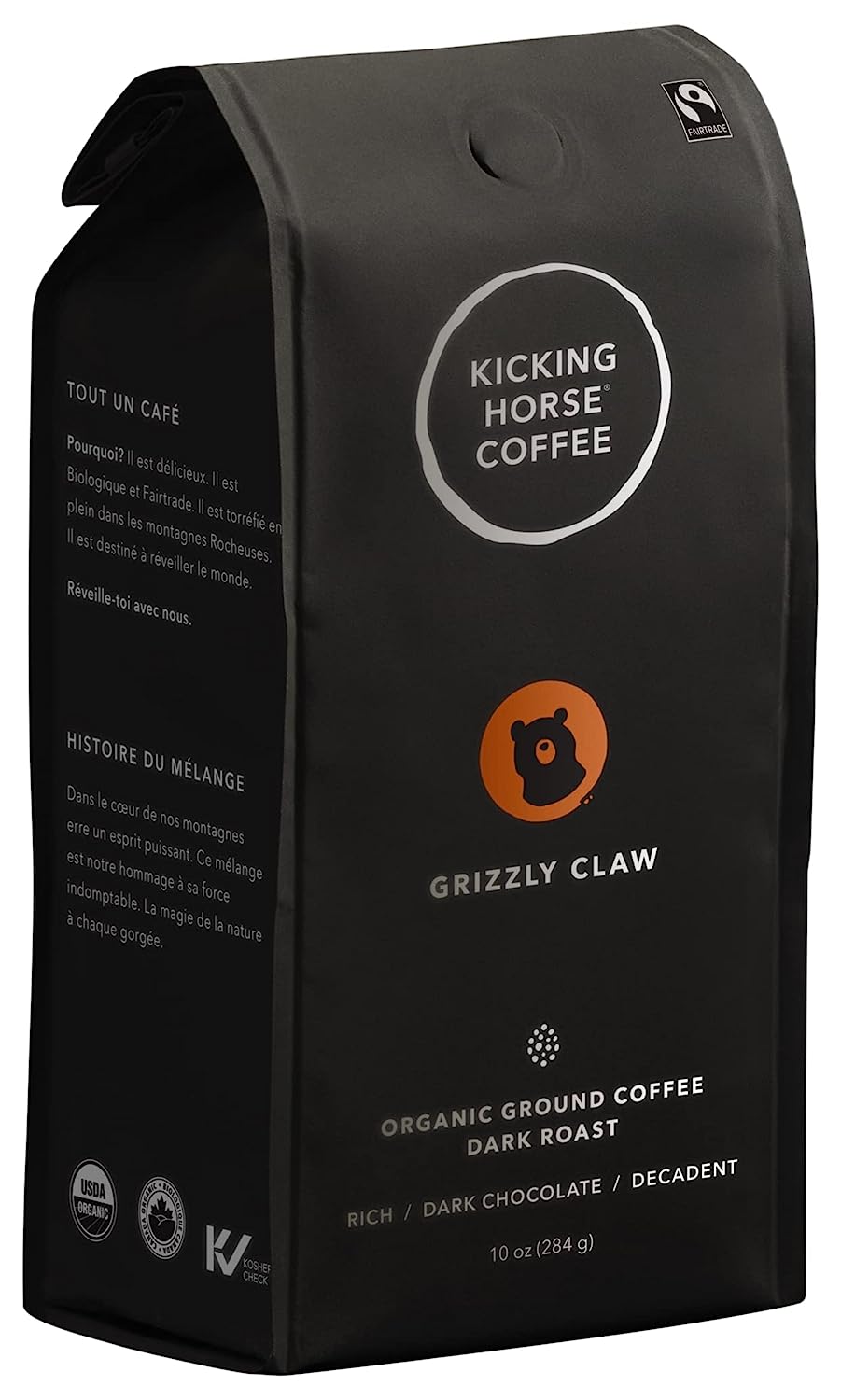 Kicking Horse Coffee Grizzly Claw Dark Roast Ground