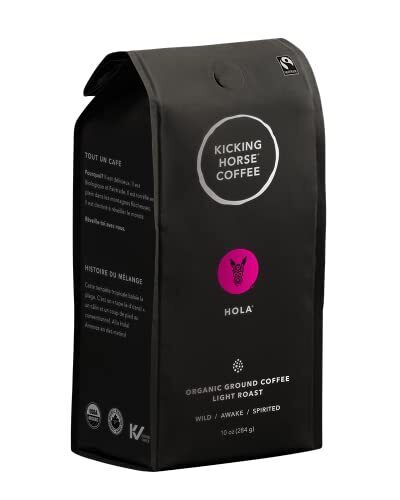Kicking Horse Coffee Hola, Light Roast, Ground, 10 Oz