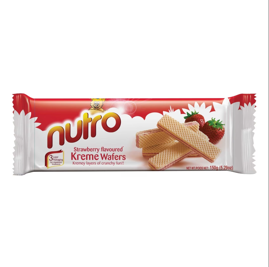 Nutro Strawberry Cream Wafer