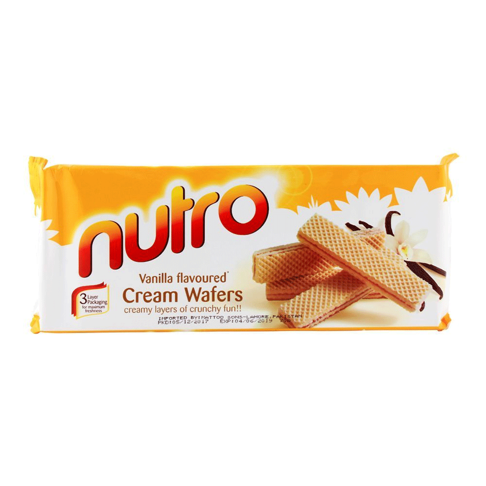 Nutro Vanilla Flavoured Cream Wafers 150g
