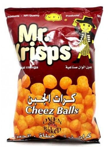 Mr.Krisps Cheese Balls Snacks- 80G