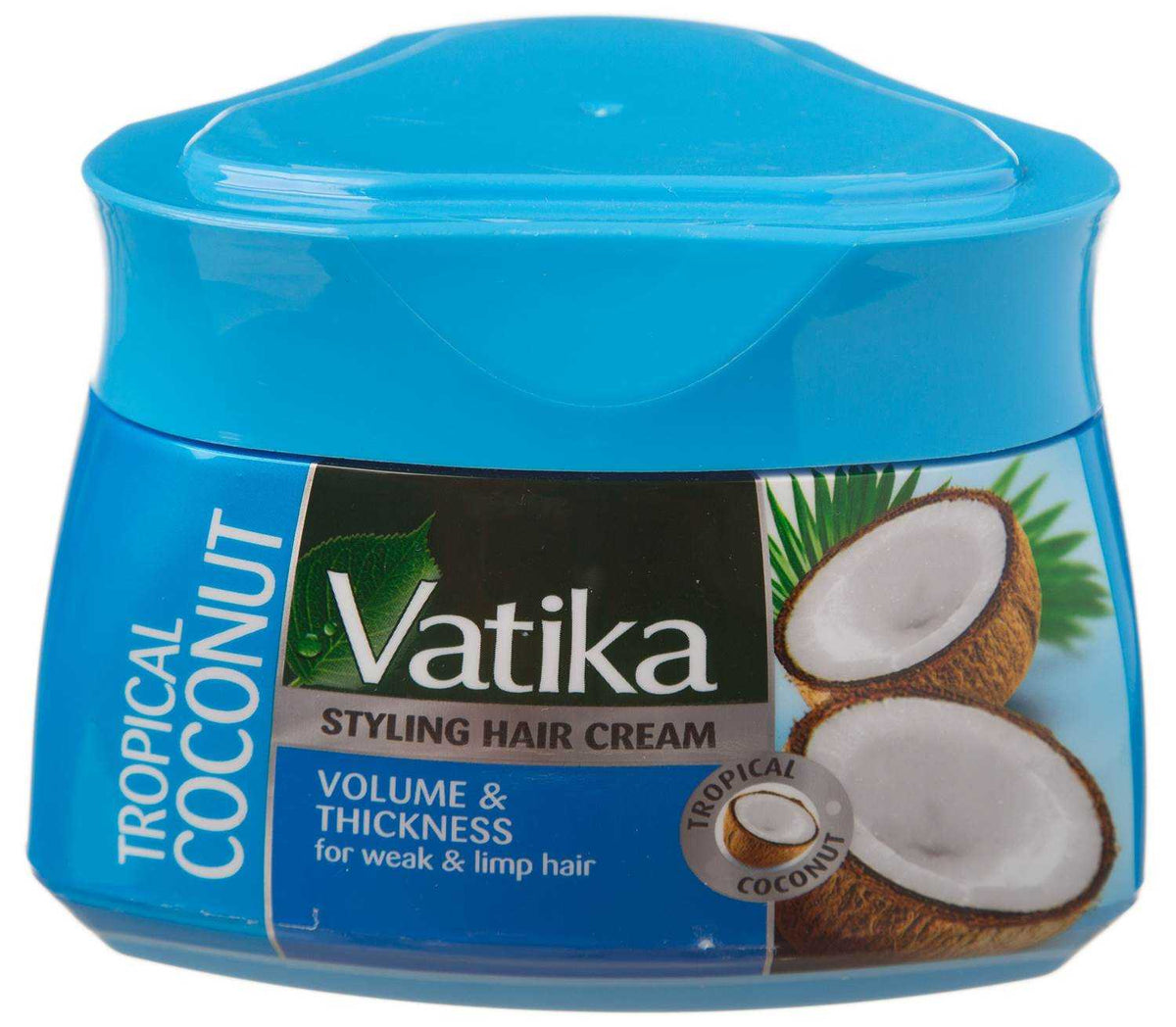 Vatika Volume & Thickness Styling Hair Cream Tropical Coconut 210ml