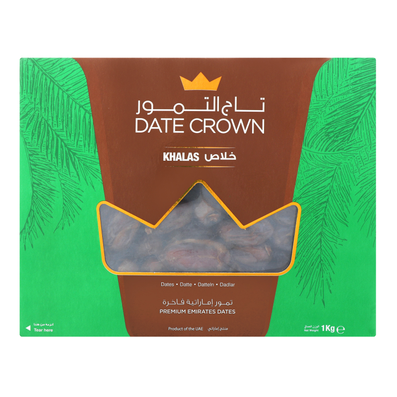 Date Crown Dates Khalas Box 1 Kg