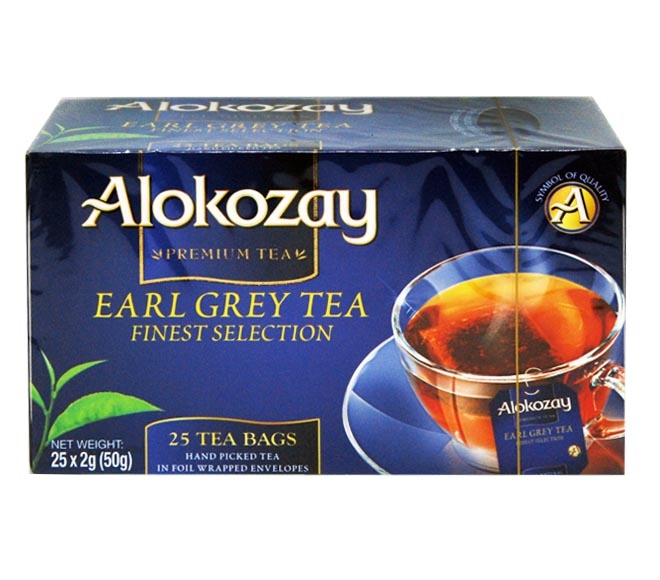 Alokozay Tea Bags Heat Seal Earl Grey 25’s