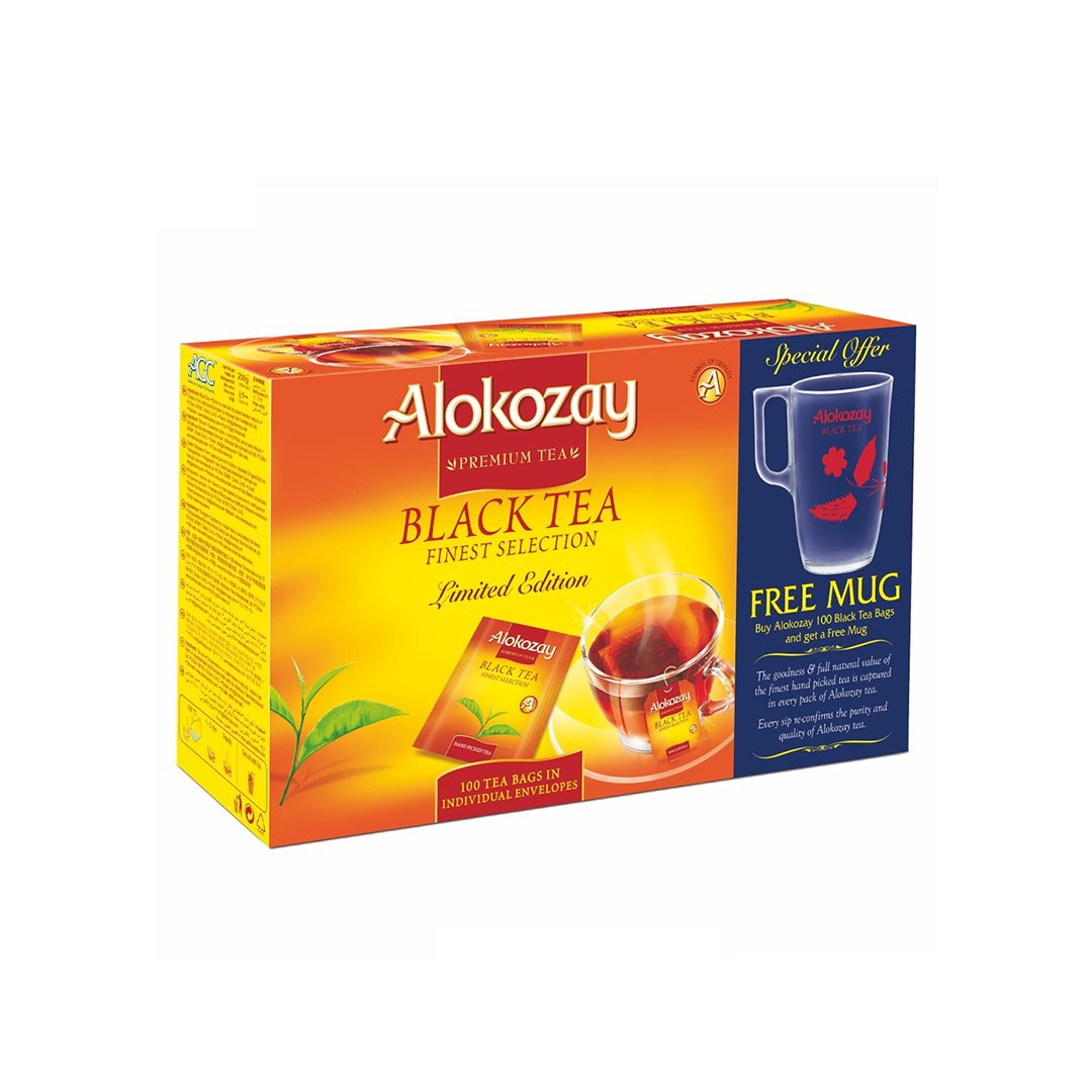 Alokozay Finest Selection Black Tea With Mug