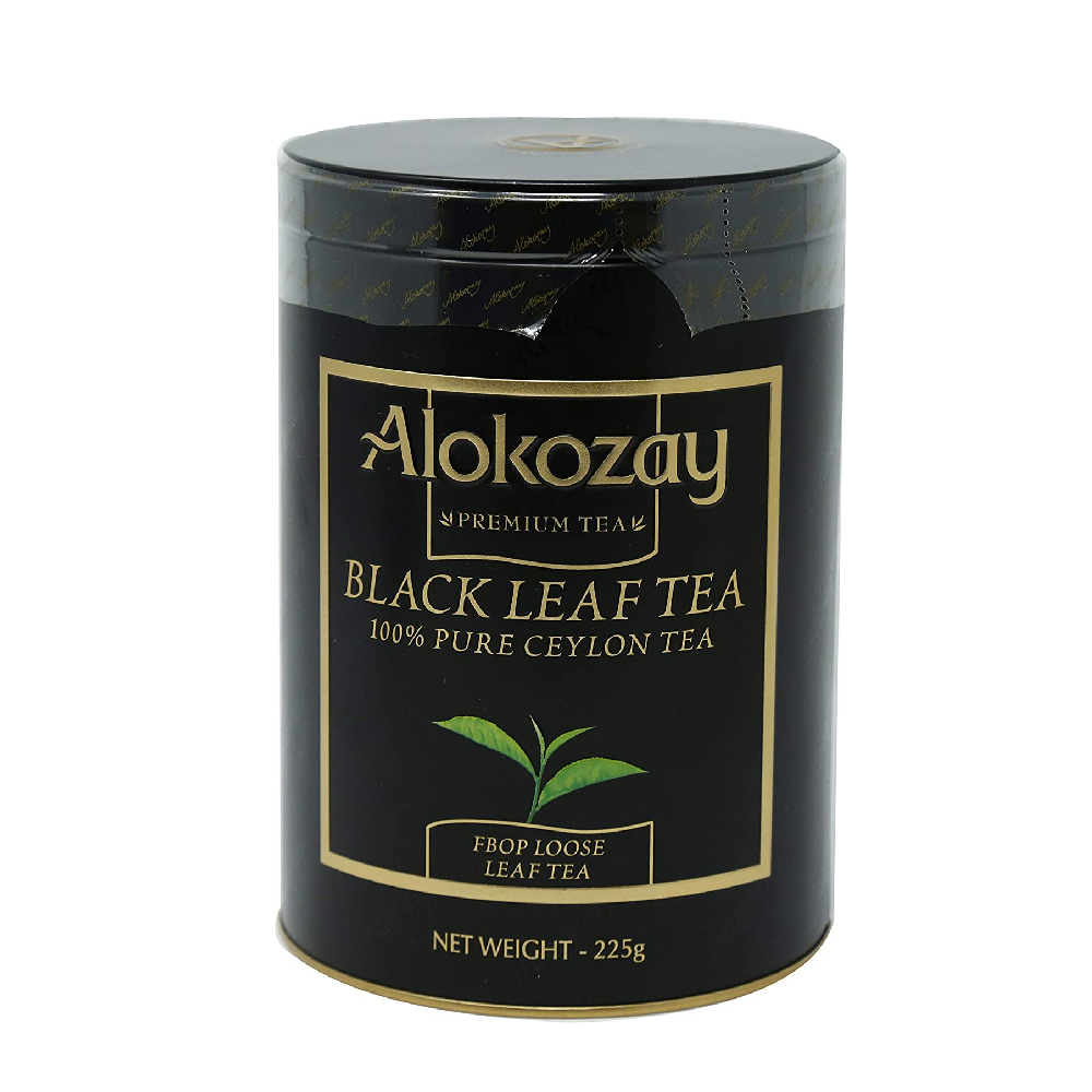 Alokozay Premium Pure Ceylon Black Leaf Tea, 225g