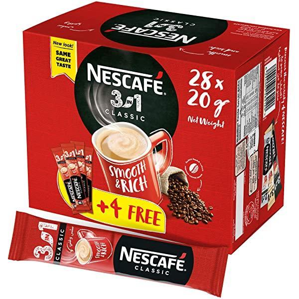 Nescafe 3 In 1 Classic Instant Coffee Sachet