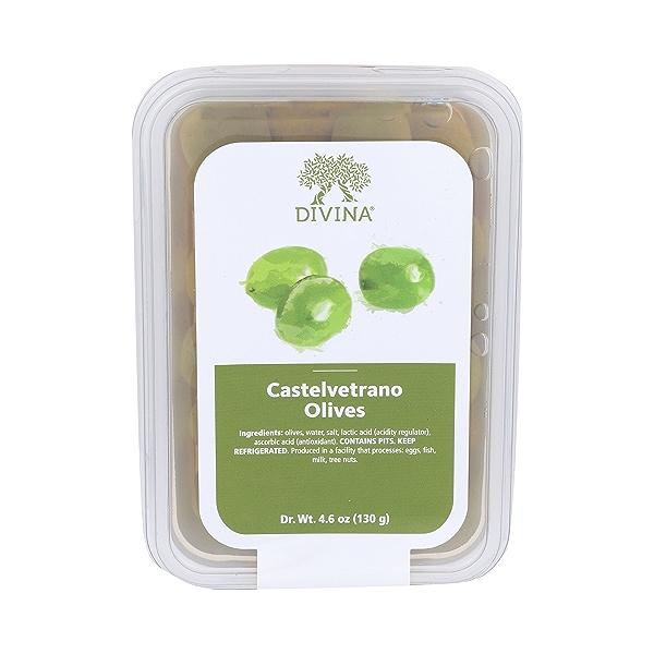 Divina Olives Castelvetrano 6/4.6 Oz [Peterson #30752]