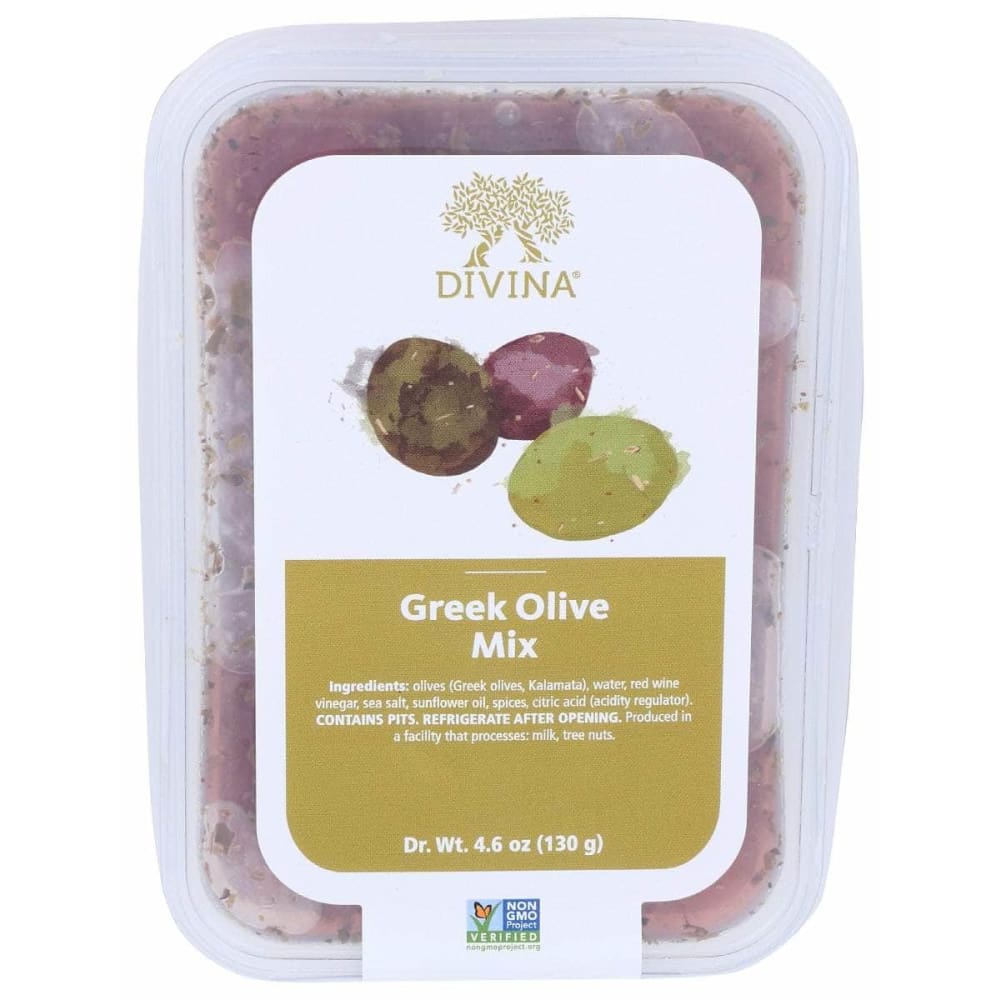 Divina Greek Olive Mix, 4.6 Oz
