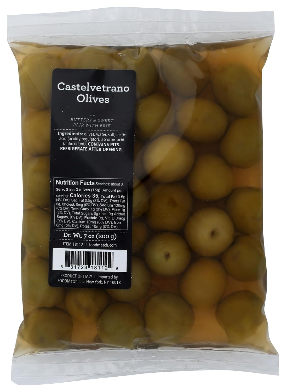Divina Castelvetrano Olives, 7 Oz