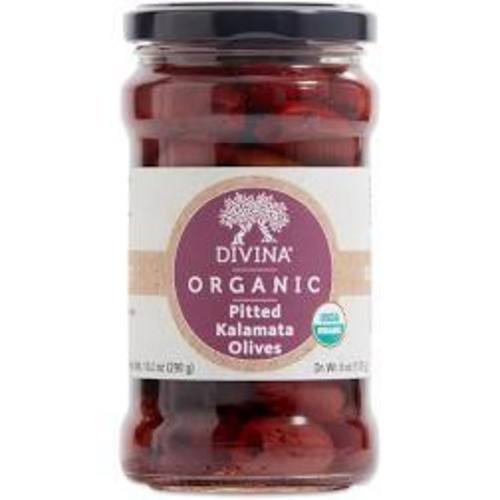 Divina Organic Kalamata Pitted Olives