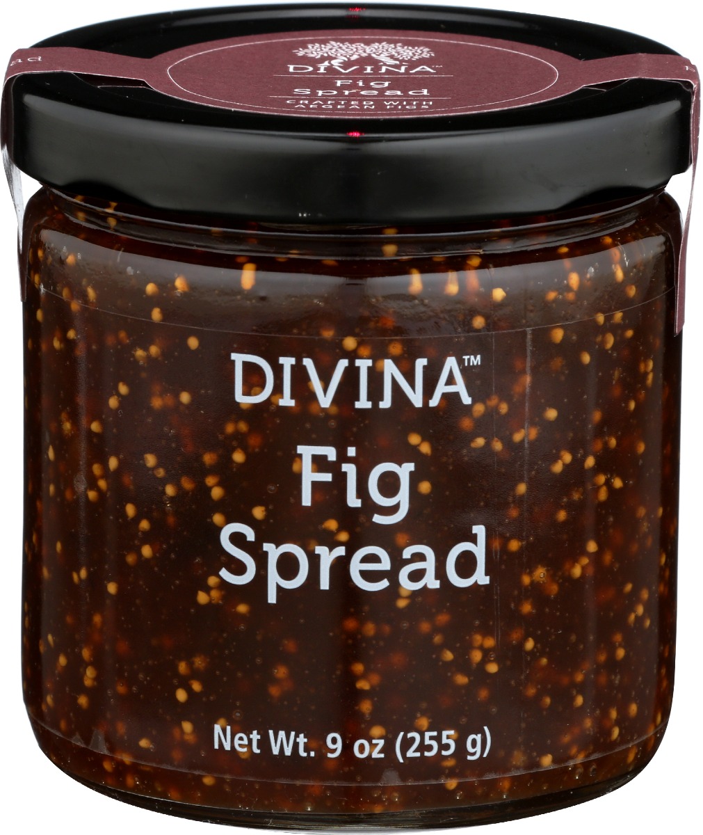 Divina Fig Spread Jam, 9 Ounce