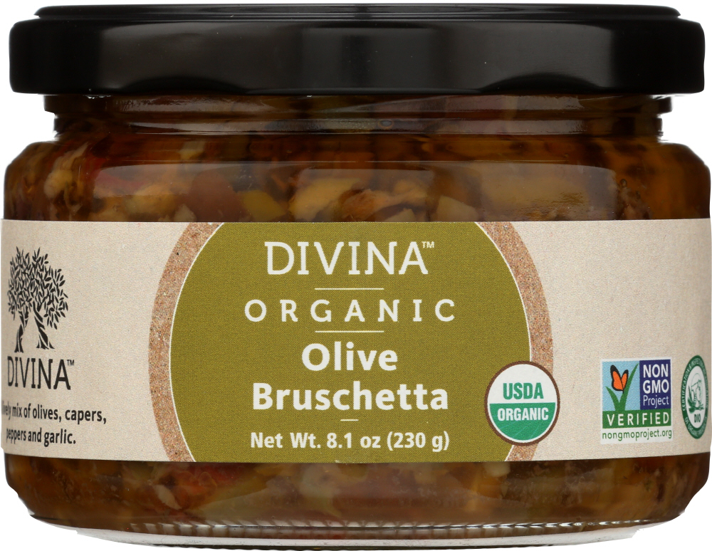 Divina Organic Olive Bruschetta