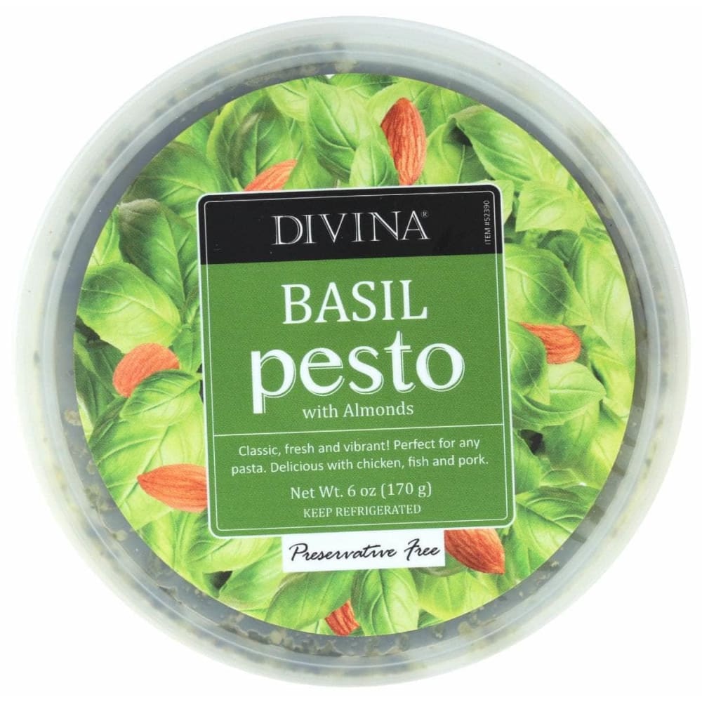 Divina Basil Pesto With Almonds, 6 Oz
