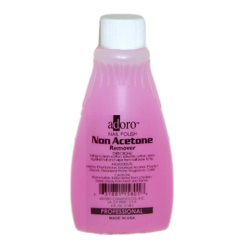 Adoro Nail Polish Rmvr 4oz Pink-whole
