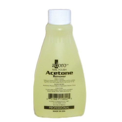 Adoro Nail Polish Rmvr 4oz Yellow-whole