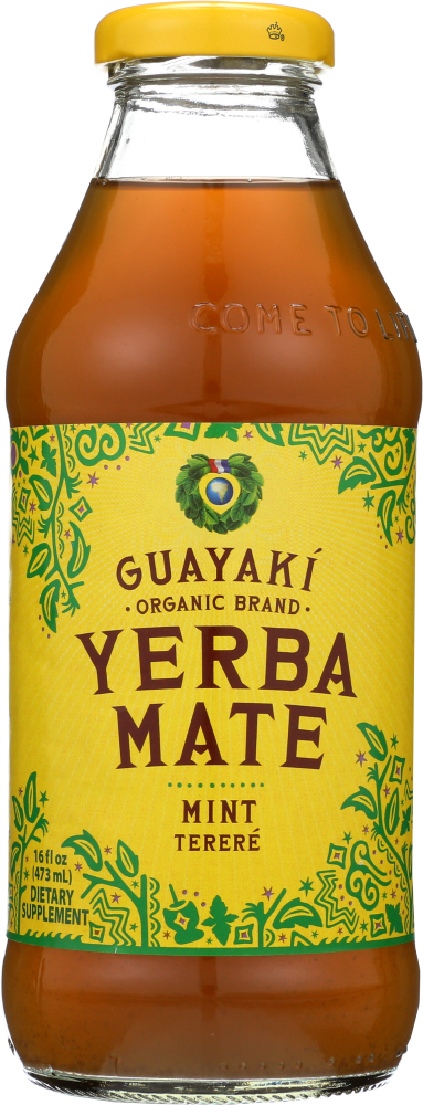 Guayaki Terere Organic Mint Yerba Mate 16 Fl Oz