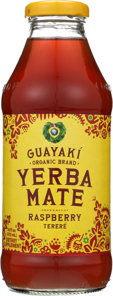 Guayaki Terere Organic Raspberry Yerba Mate 16 Fl Oz