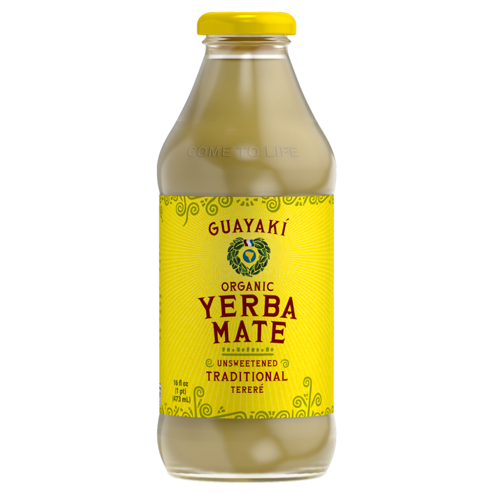 Guayaki Terere Traditional Organic Unsweetened Yerba Mate 16 Fl Oz