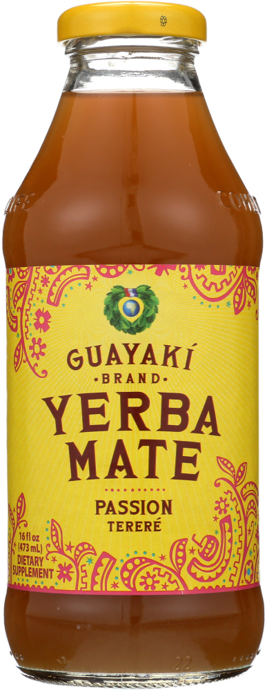 Guayaki Terere Organic Passion Yerba Mate 16 Fl Oz