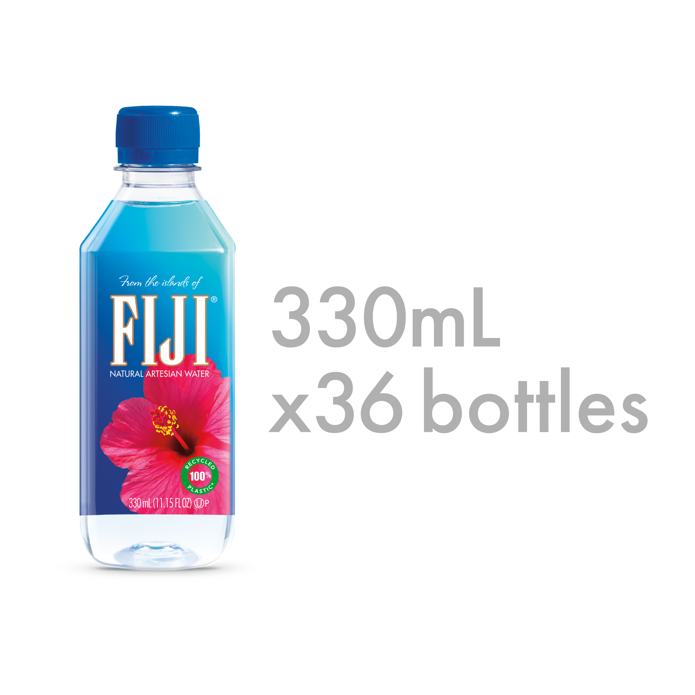 FIJI Water Natural Artesian 11.15 Fl Ounce Bottle