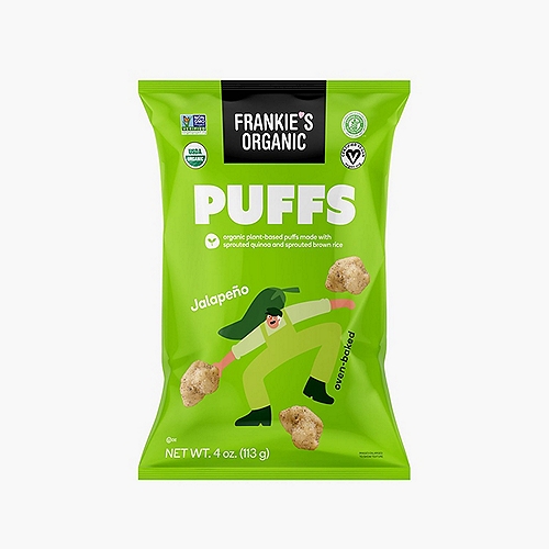 Frankie's Organic Jalapeno Puffs, 4 Oz
