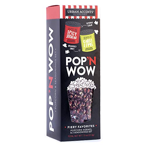 Stonewall Kitchen Fiery Favorites Popcorn Gift Set