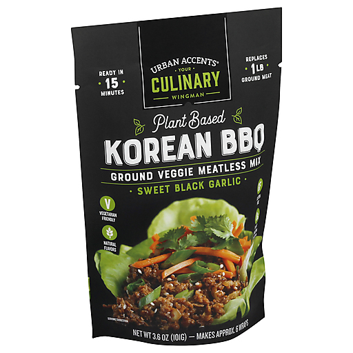 Urban Accents Plant Based Korean BBQ Ground Veggie Meatless Mix