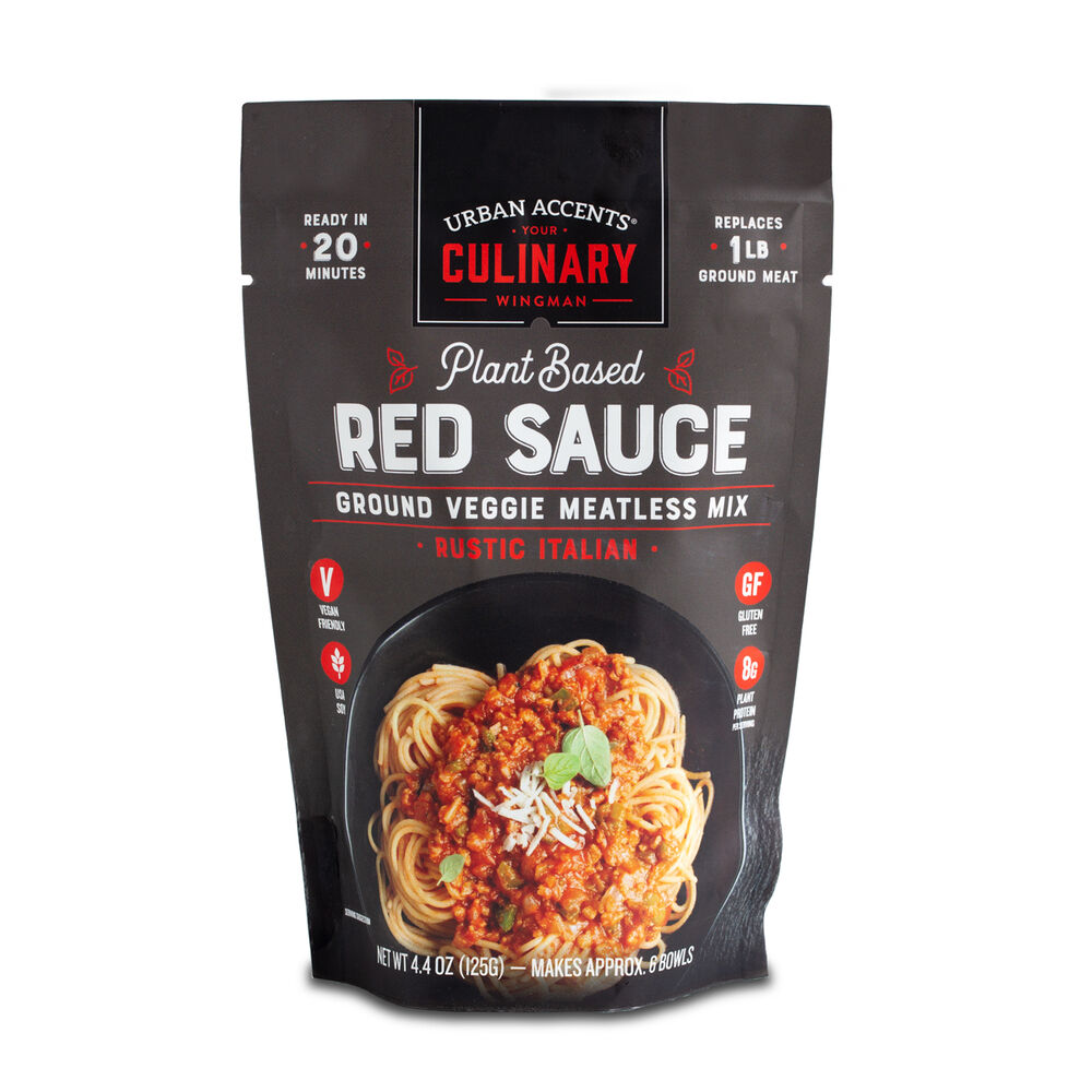 Urban Accents Plant Based Italian Red Sauce, 4.4 Oz