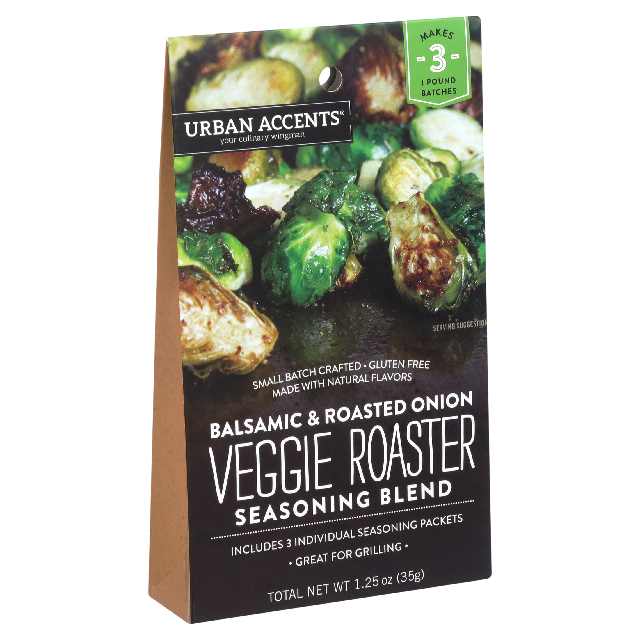 Urban Accents Balsamic & Roasted Onion Veggie Roaster Seasoning Blend