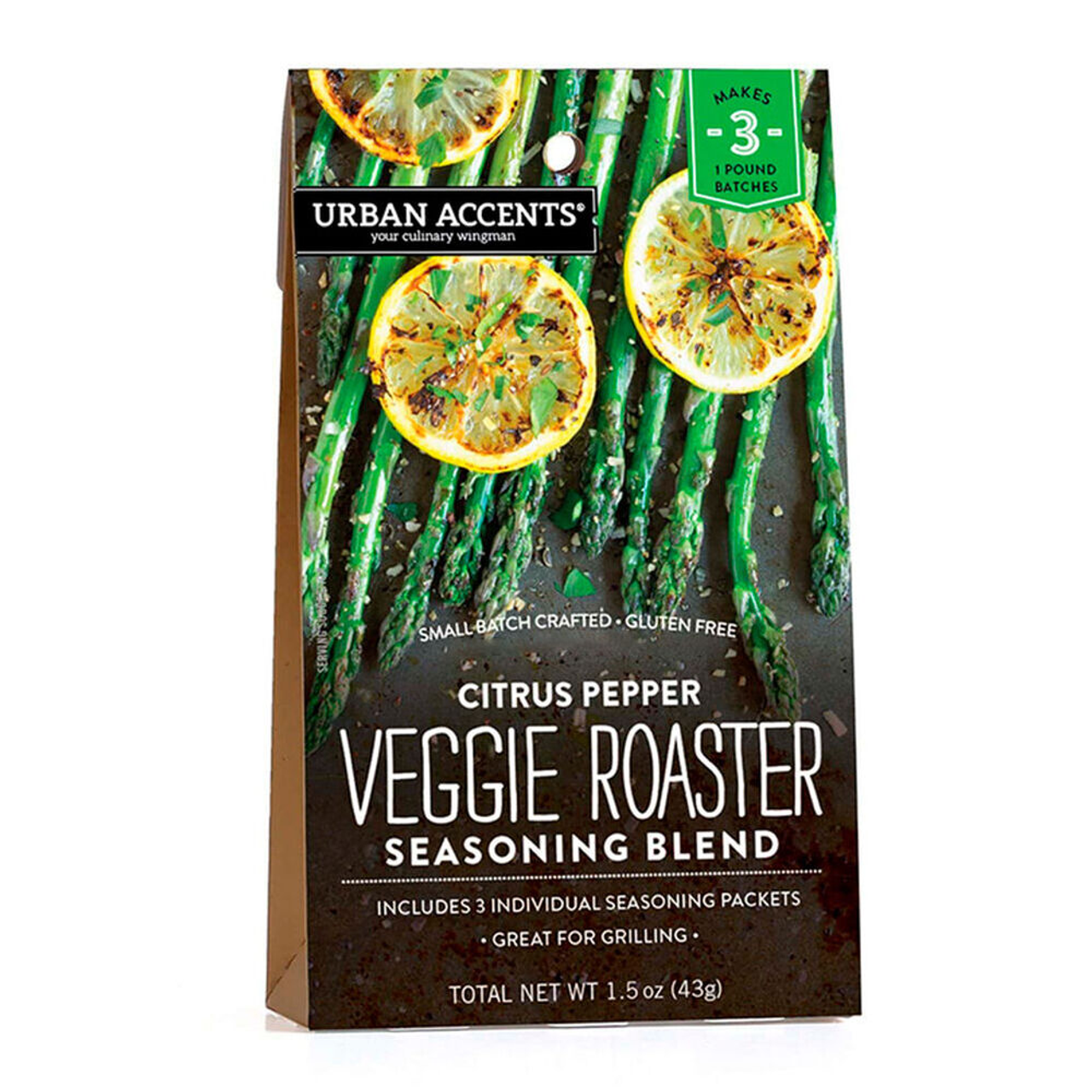 Urban Accents Citrus Pepper Veggie Roaster Seasoning Blend
