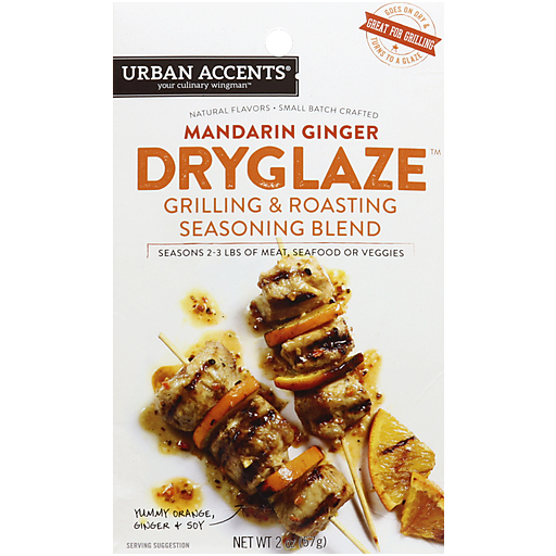 Urban Accents Dry Glaze, Mandarin Ginger
