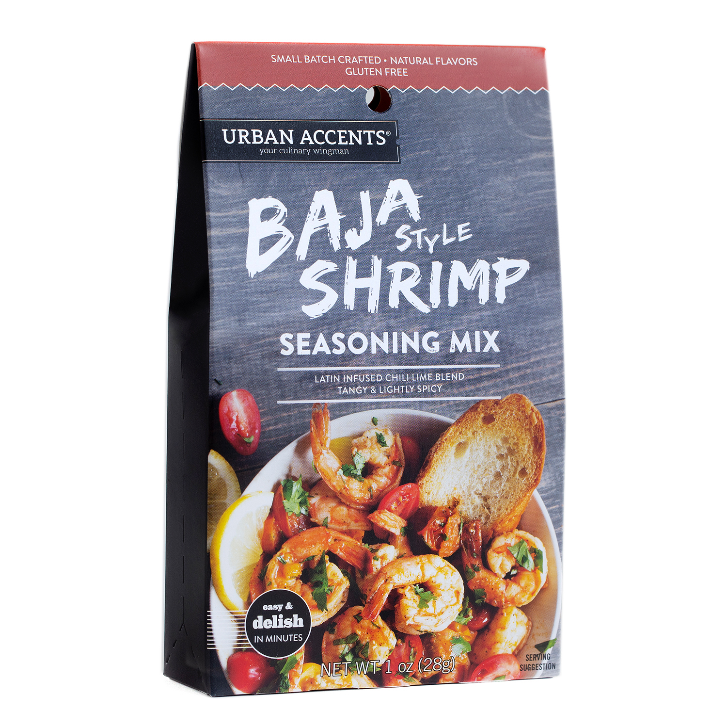 Urban Accents Baja Style Shrimp Seasoning Mix - 1 Oz