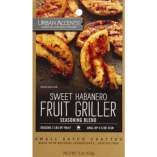 Urban Accents Seasoning Blend, Fruit Griller, Sweet Habanero