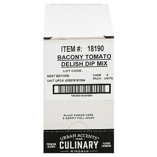 Urban Accents Bacony Tomato Delish Dip Mix, 0.8 Oz