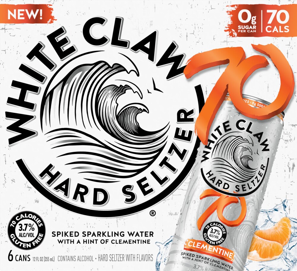 White Claw Clementine Hard Seltzer