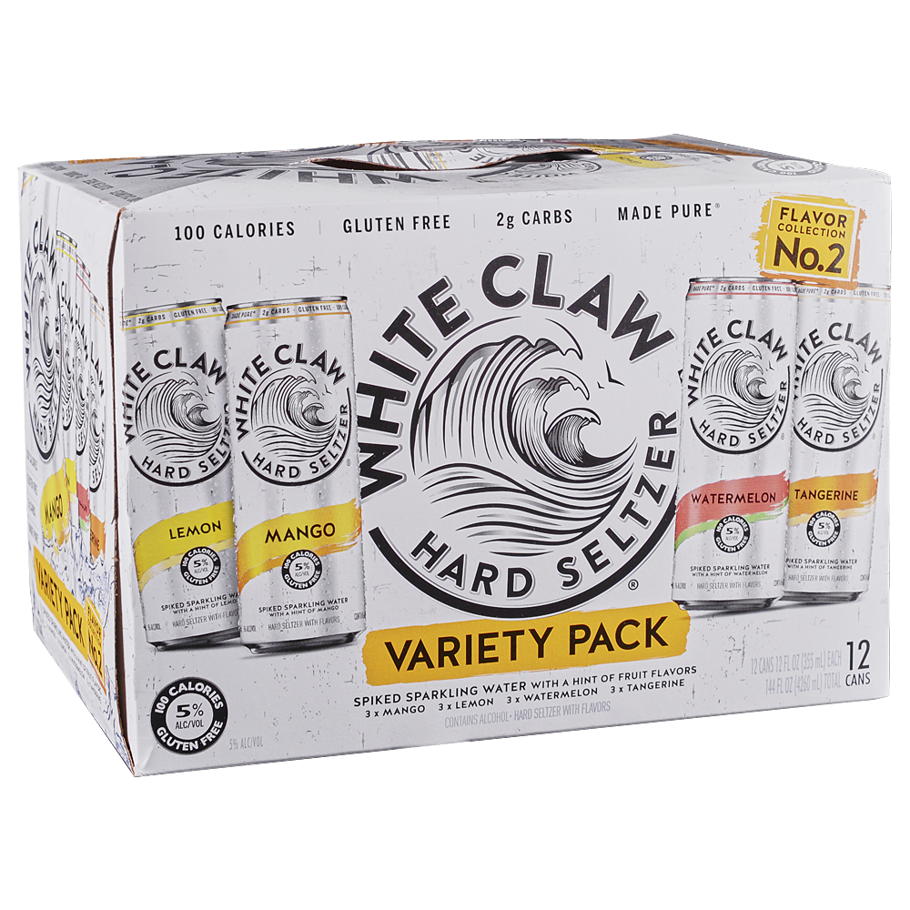White Claw Hard Seltzer Variety Pack # 2 12-Pack Can