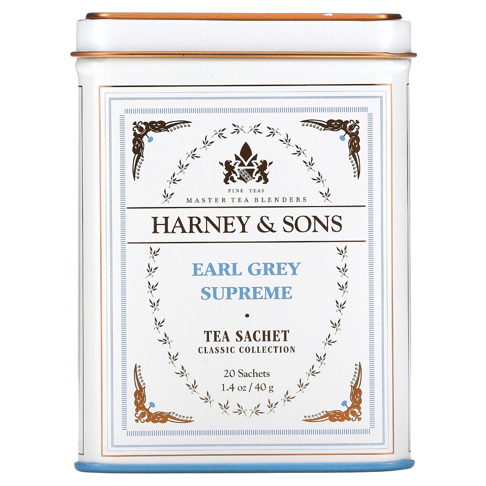 Harney & Sons Earl Grey Supreme Classic Tea Sachets 20pc