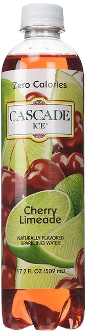 Cascade Ice Sparkling Water, Zero Calories, Cherry Limeade